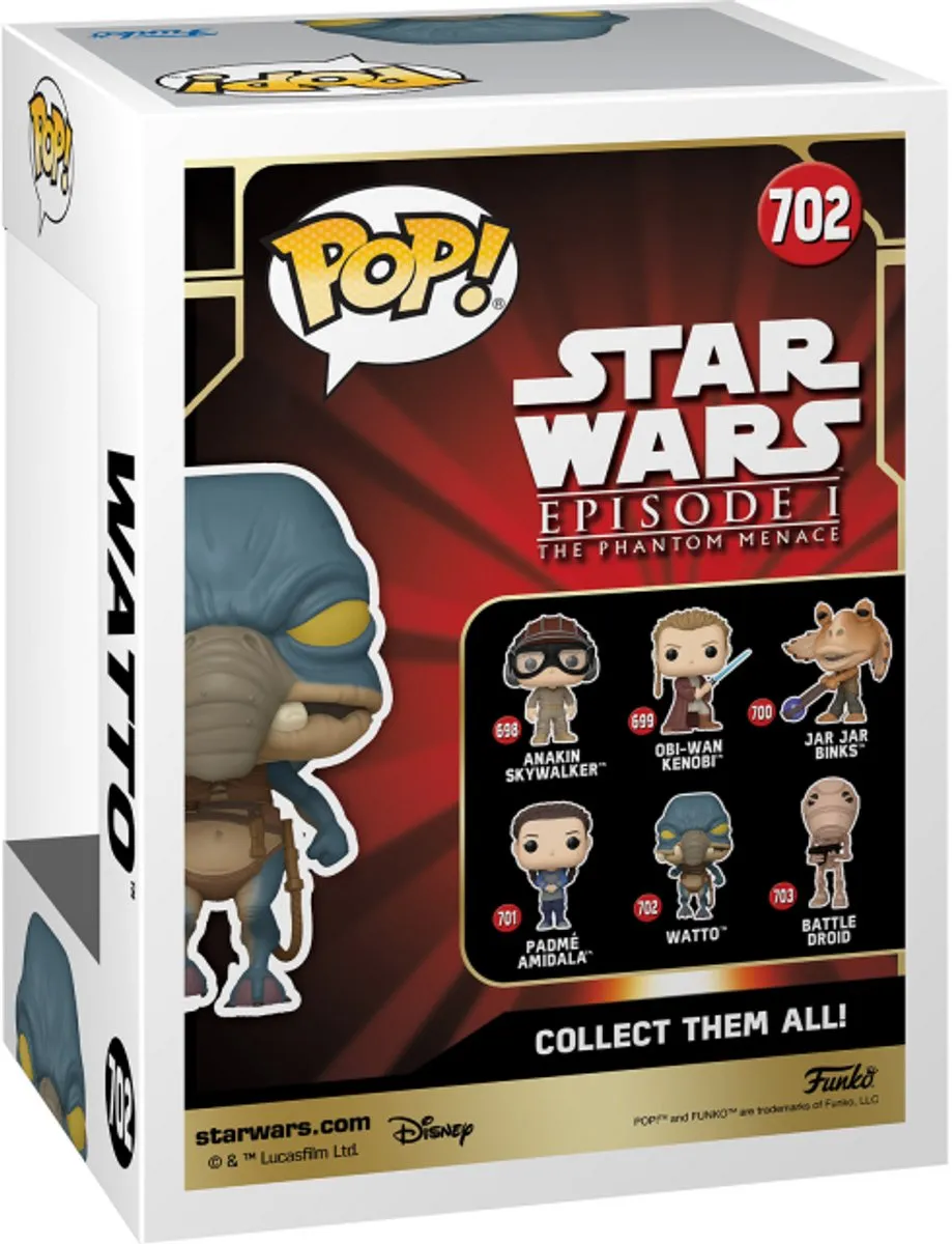 Funko Pop Star Wars Watto #76021 - Multi