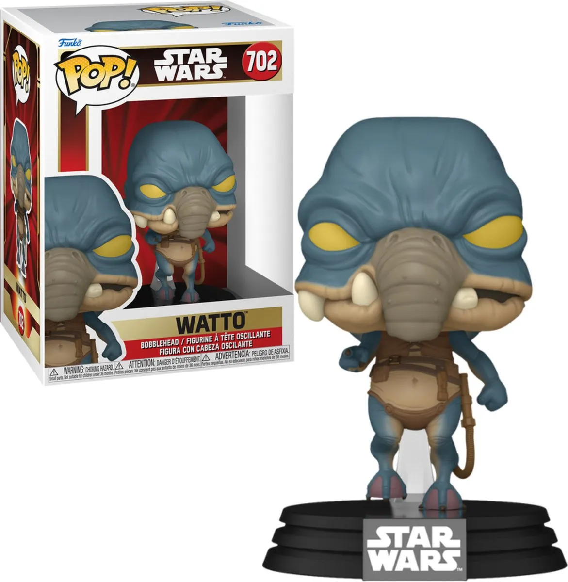 Funko Pop Star Wars Watto #76021 - Multi