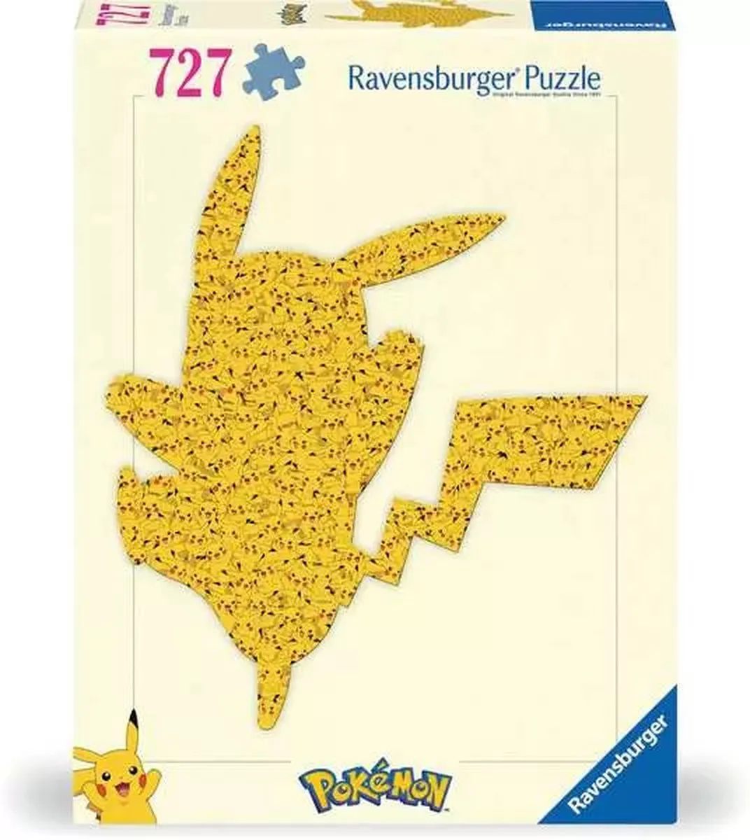 Ravensburger Pikachu Schaped Puzzel 727 Stuks - Multicolor