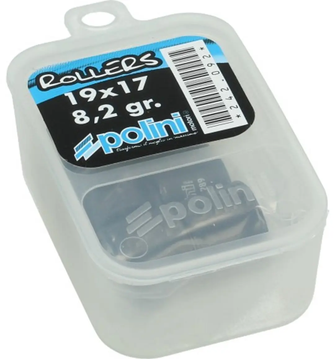 Galet rouleau de variateur Polini pour Scooter Yamaha 125 Xmax 2006 à 2020 19x1
