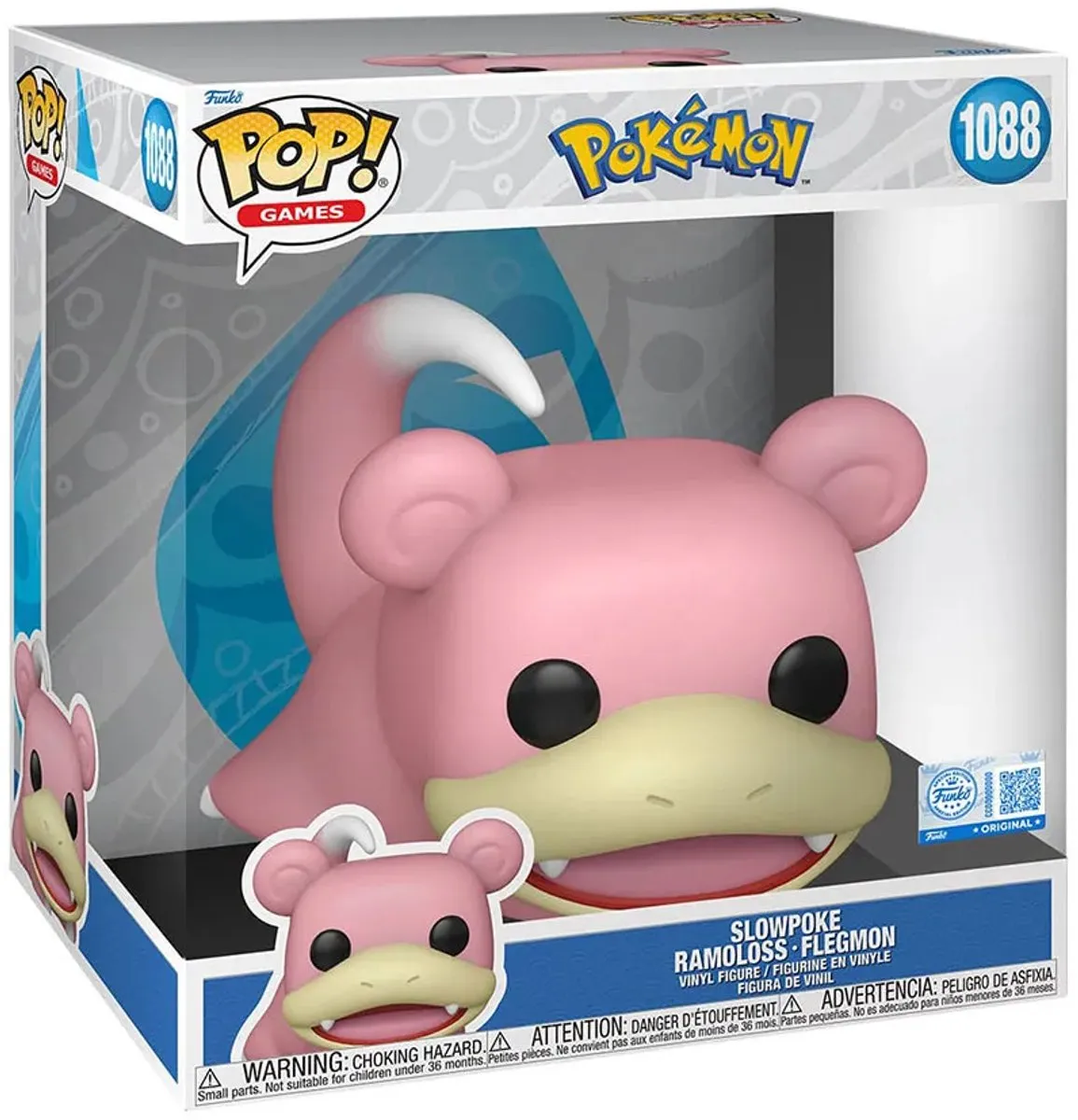 Funko Pop! Slowpoke Jumbo - Pokémon - 87193