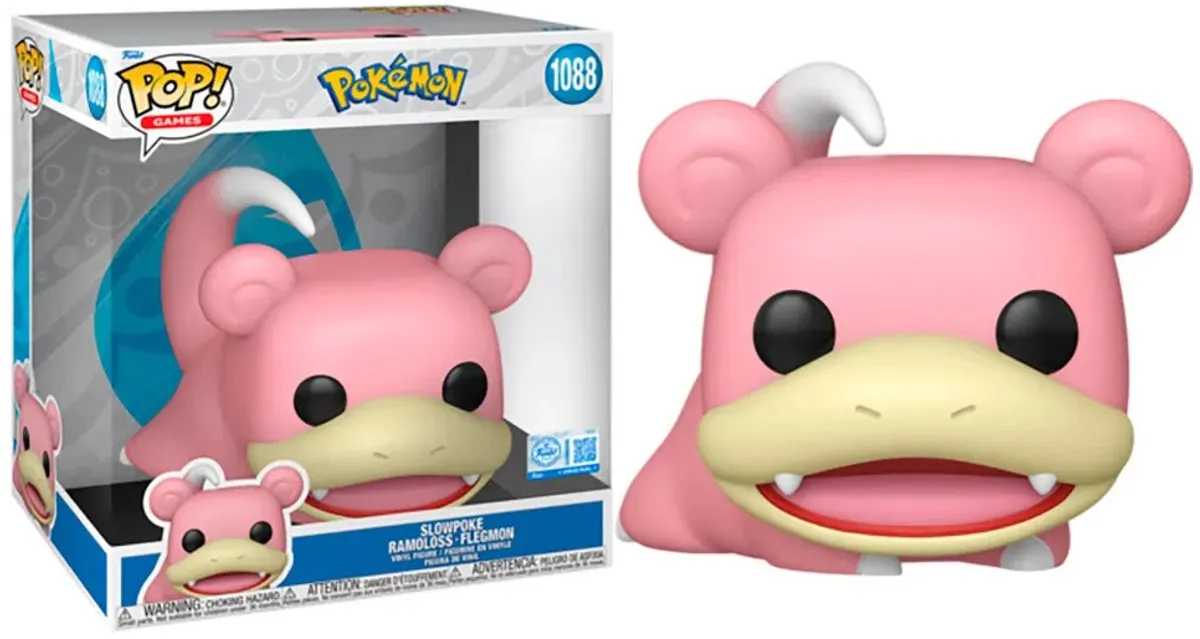Funko Pop! Slowpoke Jumbo - Pokémon - 87193 - afbeelding 6 van 6