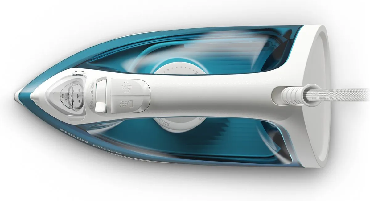 Philips 2000-serie DST2010/90 Stoomstrijkijzer - Blauw