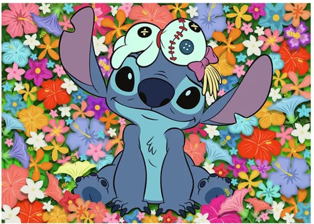 Ravensburger Disney Stitch Puzzel 1000 Stuks - Multicolor
