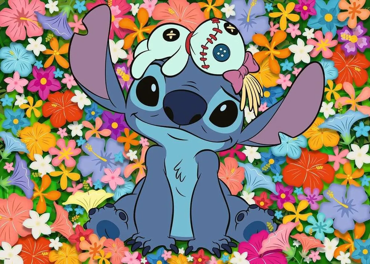 Ravensburger Disney Stitch Puzzel 1000 Stuks - Multicolor