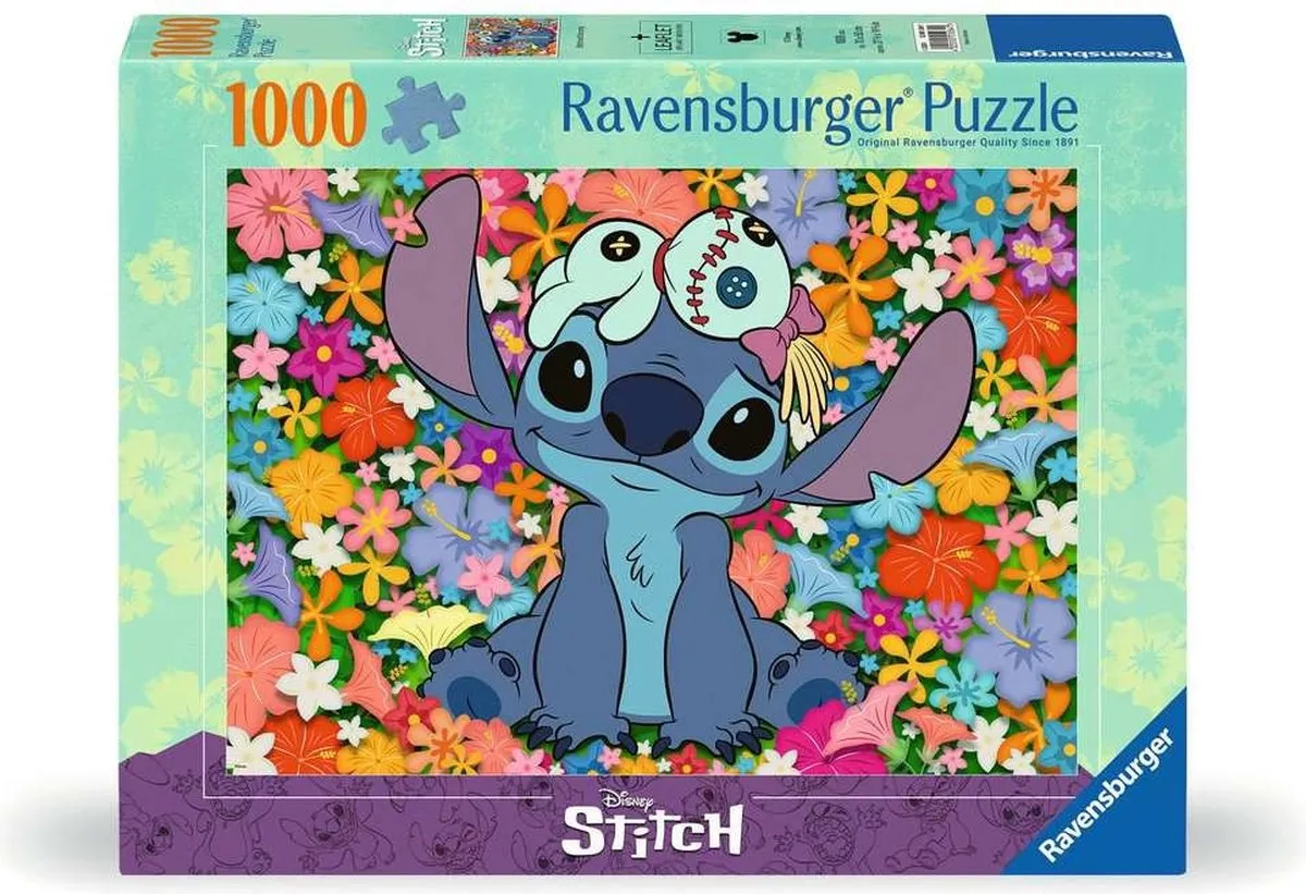 Ravensburger Disney Stitch Puzzel 1000 Stuks - Multicolor