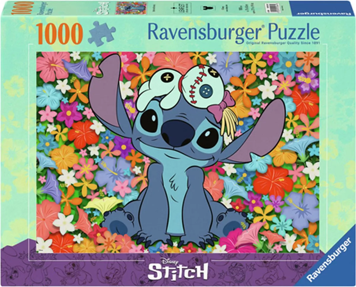 Ravensburger Disney Stitch Puzzel 1000 Stuks - Multicolor