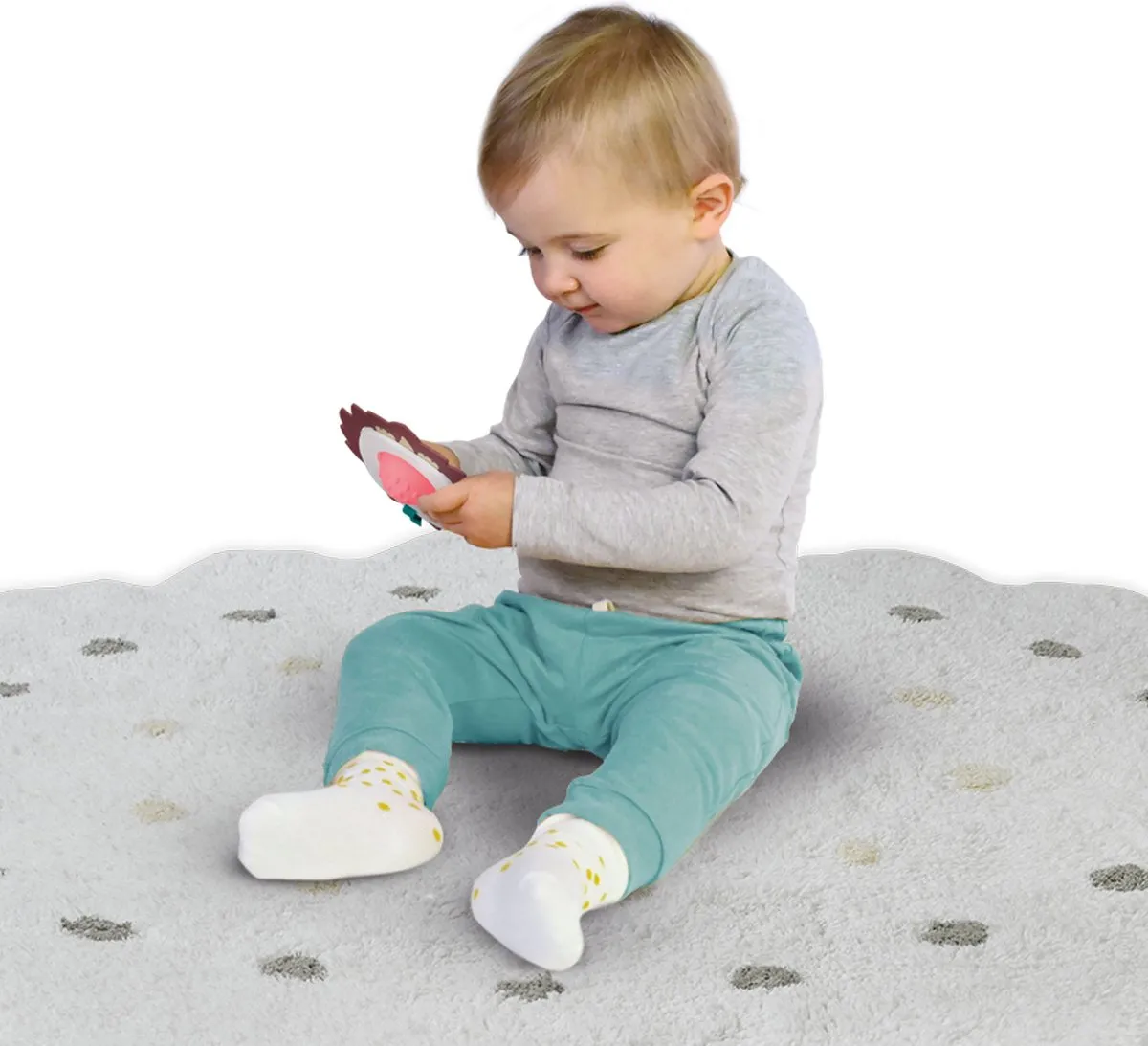 SES Creative Tiny Talents Grijpspeelgoed Dimple Egel - Baby