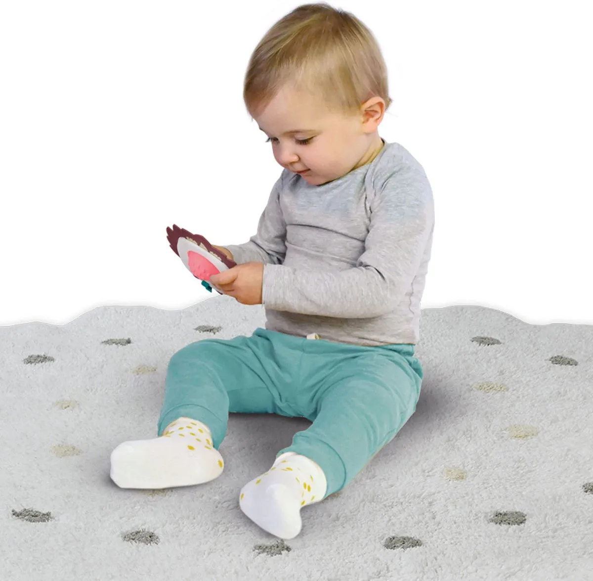 SES Creative Tiny Talents Grijpspeelgoed Dimple Egel - Baby