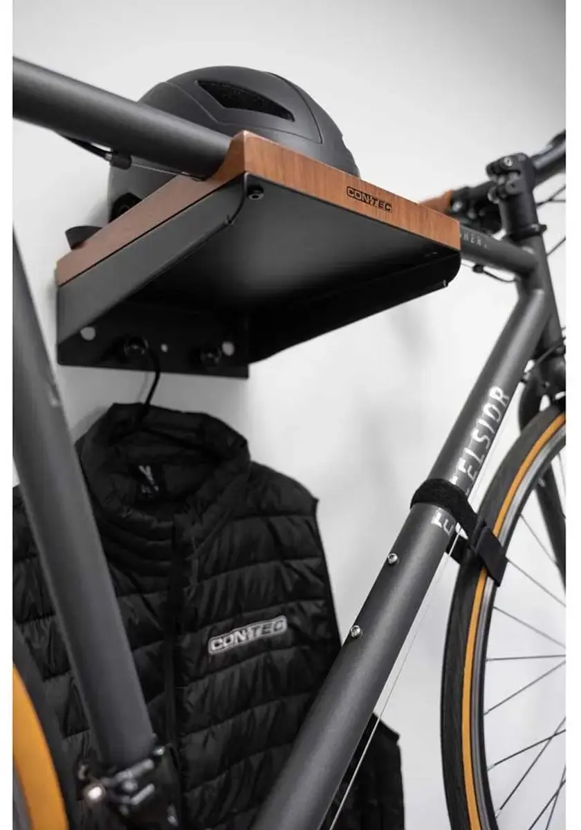 Contec Bikeart Shelf Muurbeugel - 1 Fiets - Bruin - afbeelding 6 van 6