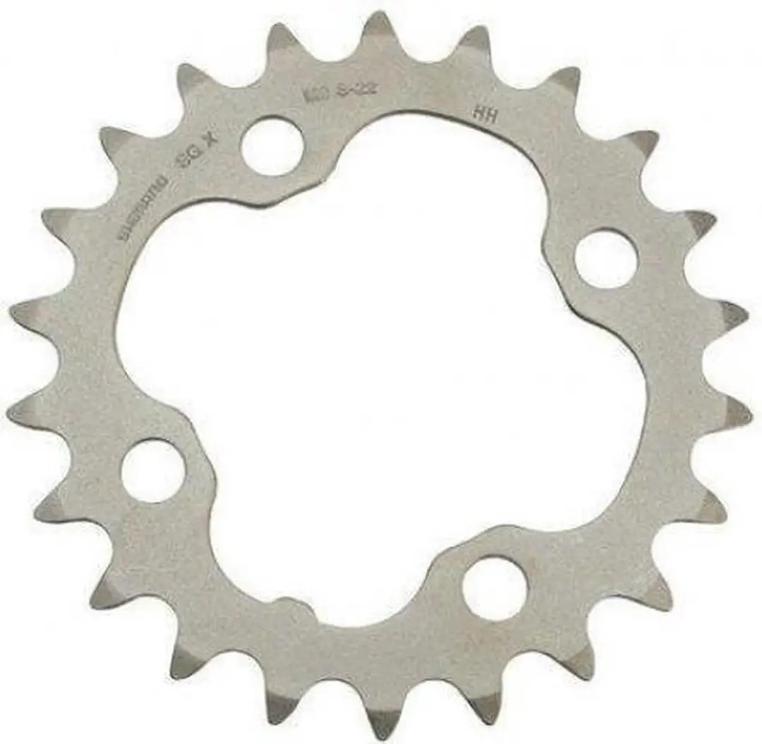 Shimano Deore FC-M530 Kettingblad 22T - Chroom - afbeelding 2 van 2