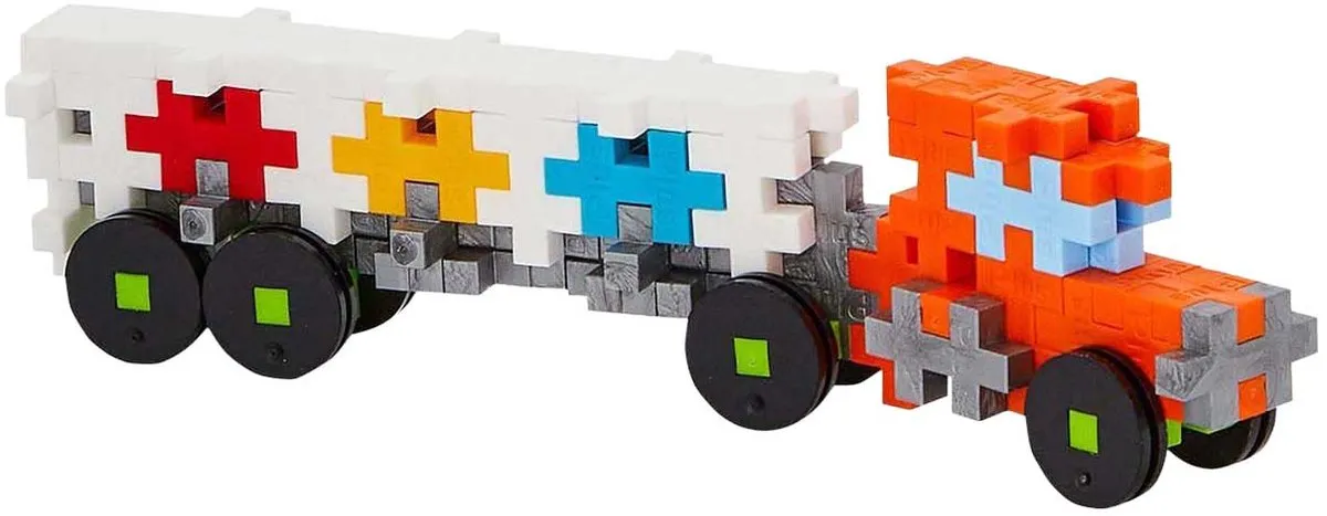 Plus-Plus Tube Vrachtwagen 100-delig Bouwset