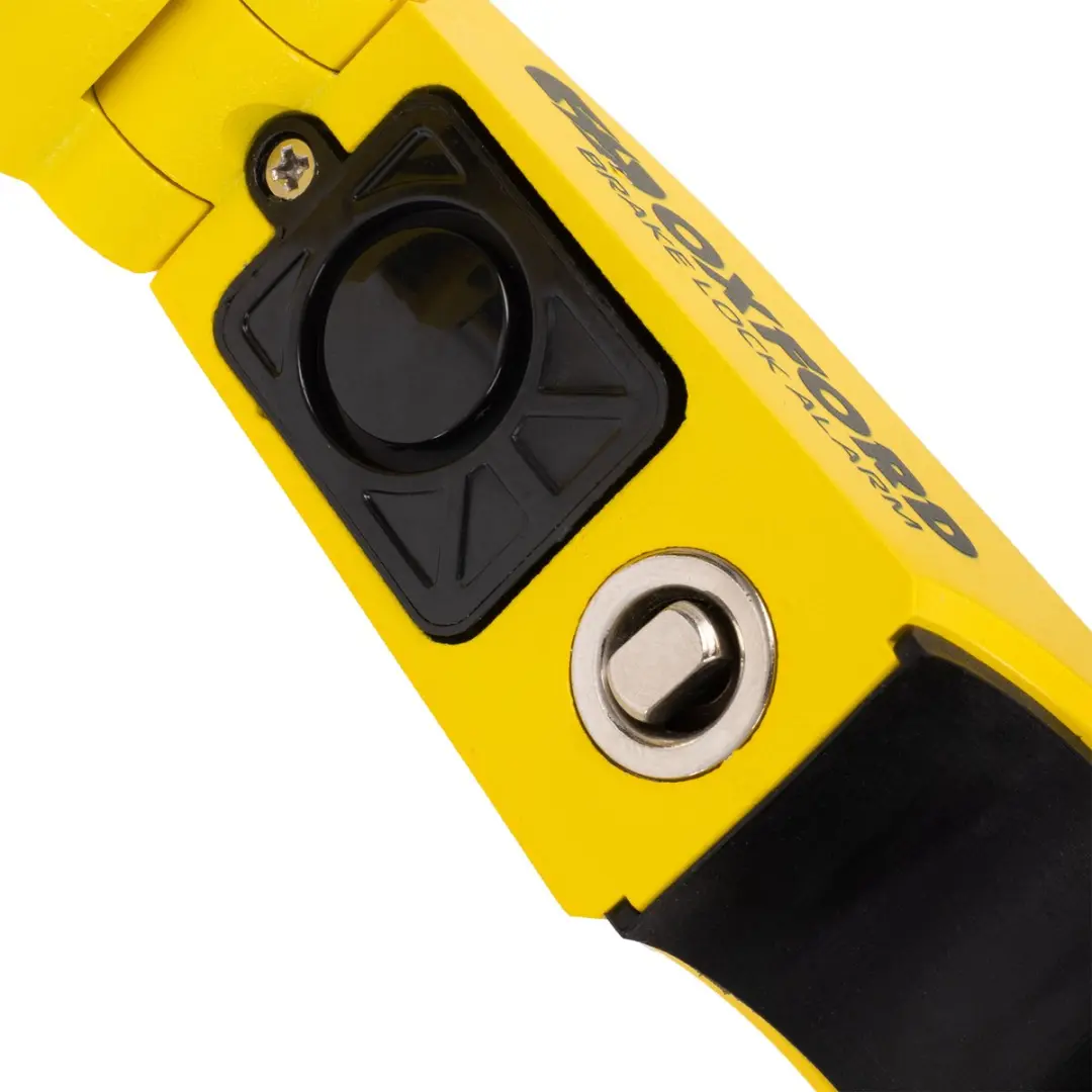 Oxford Remhendelslot met Alarm 120dB - Geel