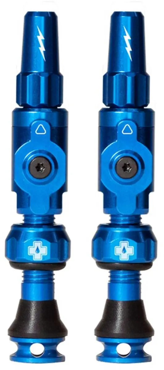 Muc-Off Big Bore Lite Presta Ventiel 45mm - Blauw - afbeelding 2 van 3