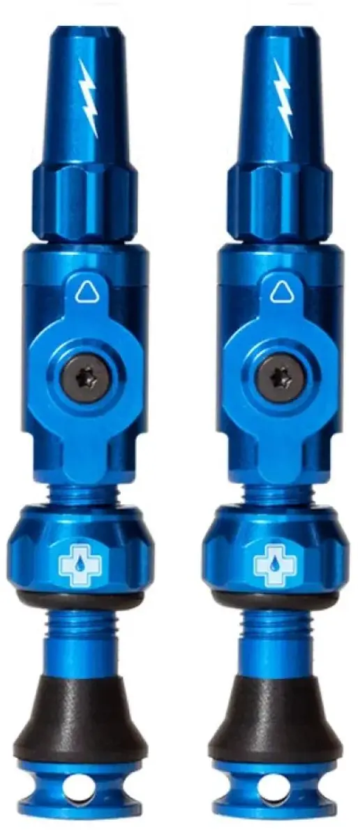 Muc-Off Big Bore Lite Presta Ventiel 45mm - Blauw - afbeelding 3 van 3