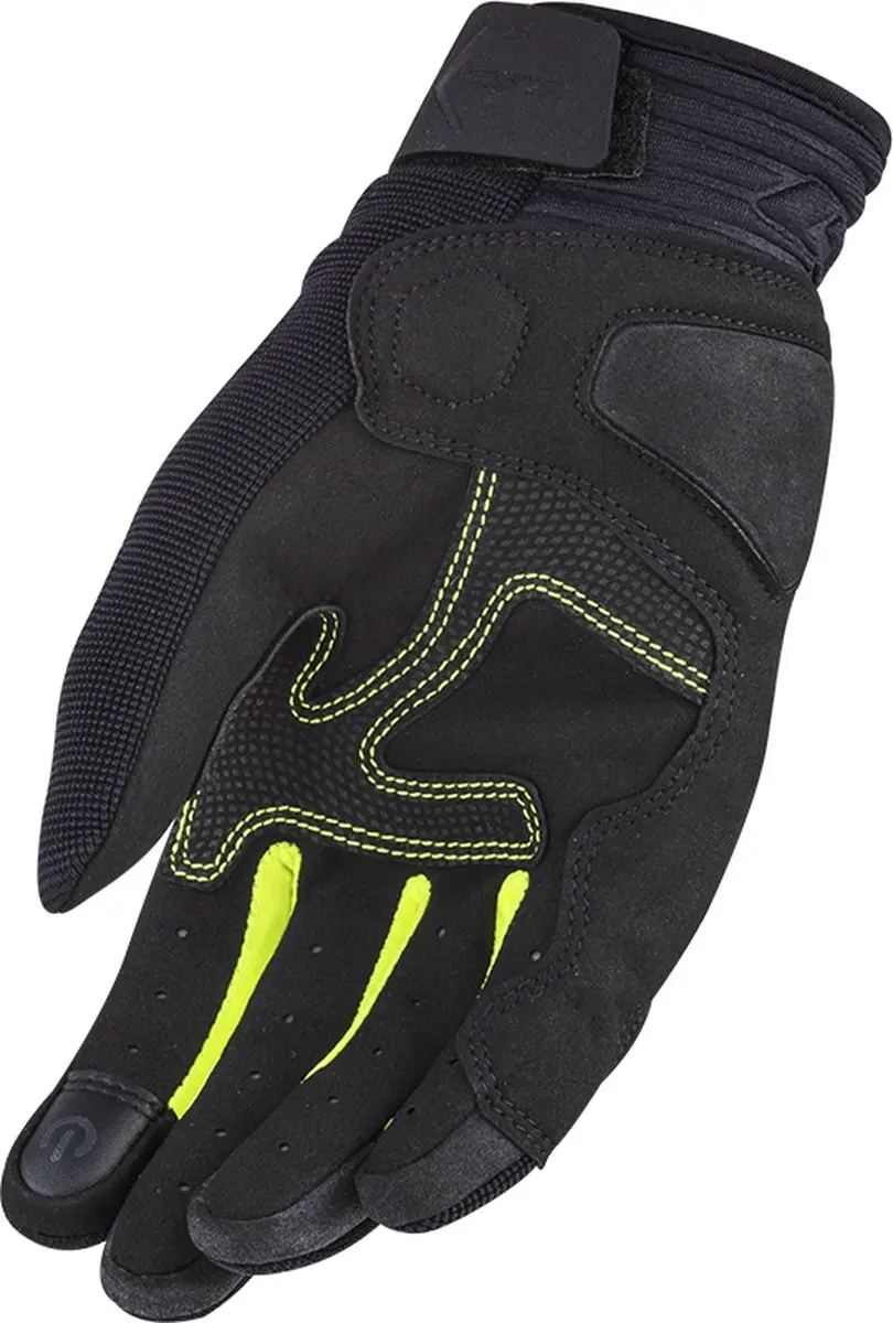 LS2 All Terrain Lady Motorhandschoenen M - Zwart/Fluo Geel - afbeelding 2 van 4