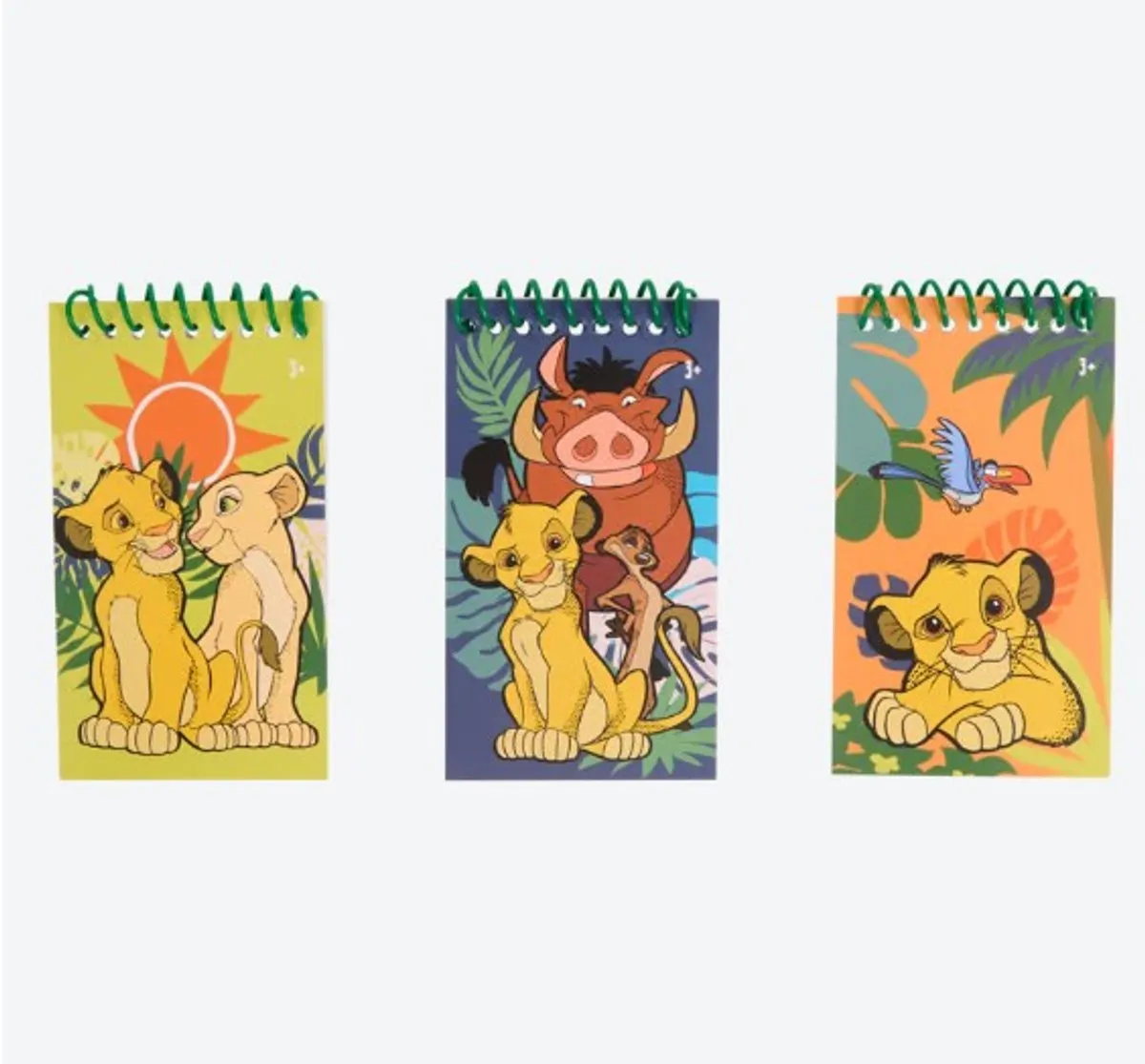 Disney The Lion King Notitieboekjes 3-delig