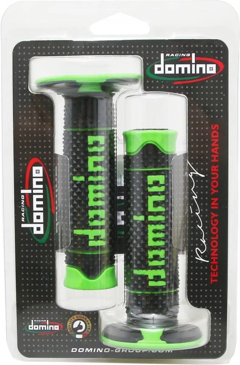 Domino A260 Handvatset - Zwart/Groen