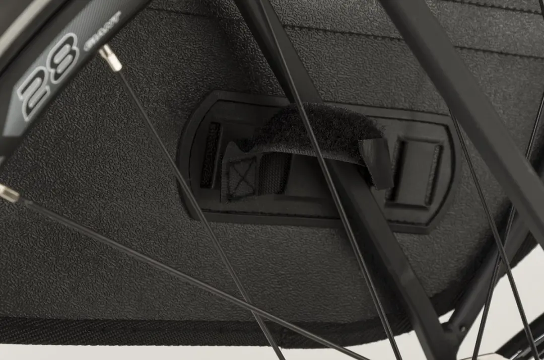 FastRider Hybride Dubbele Fietstas 26L - Zwart - afbeelding 5 van 6