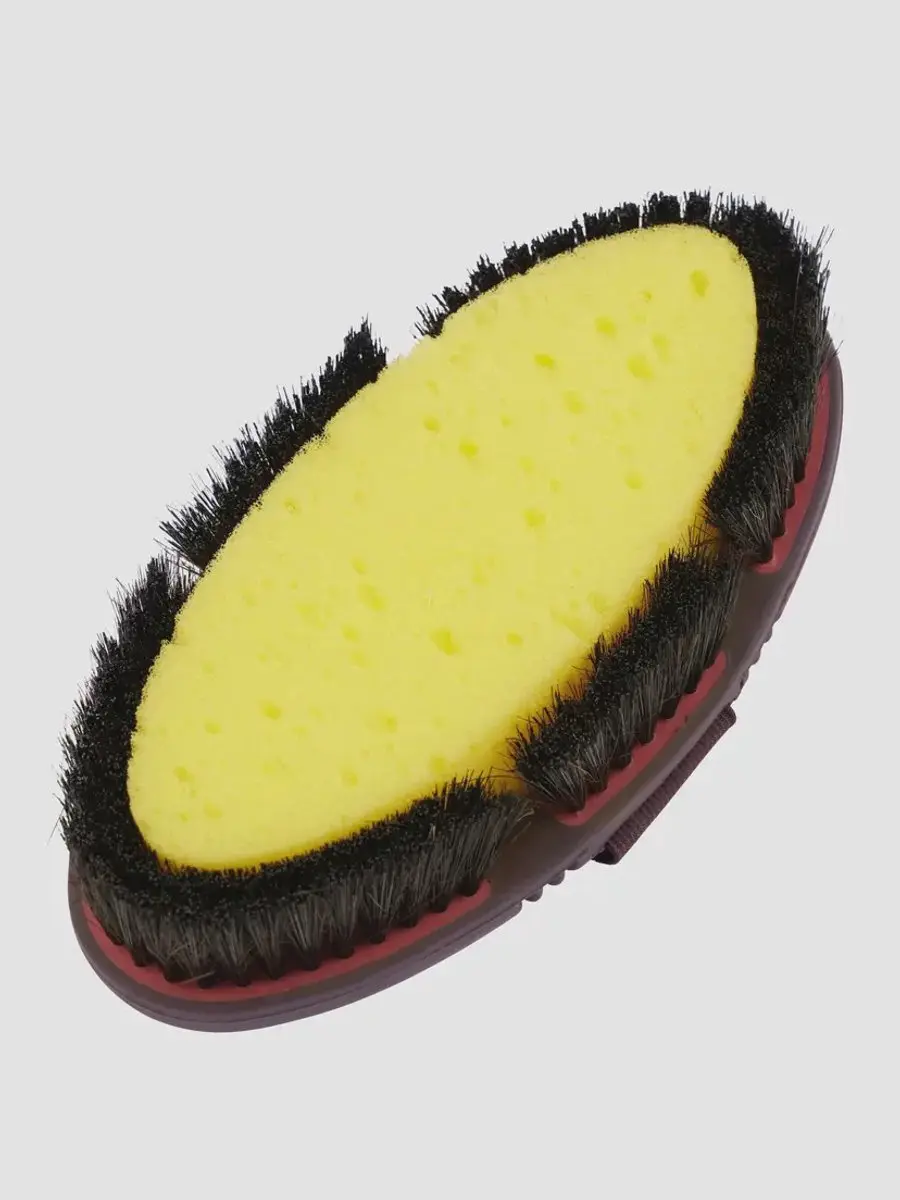 LeMieux Flexi Sponsborstel Cranberry