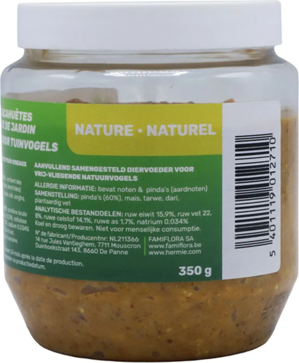 Famiflora Pindakaas Tuinvogels 350g