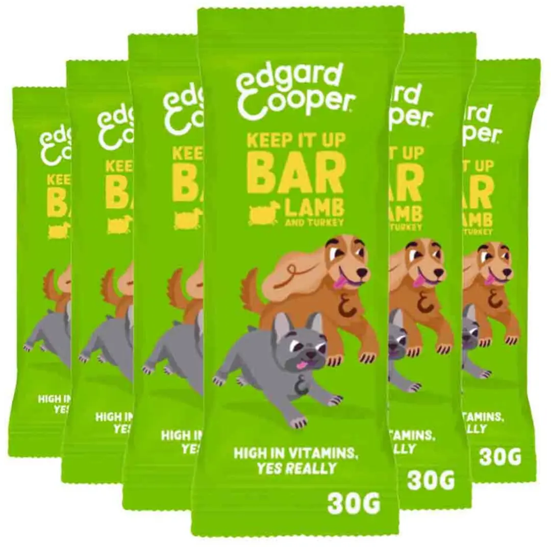 6x Edgard & Cooper Adult Bar Lam & Kalkoen 30 gr