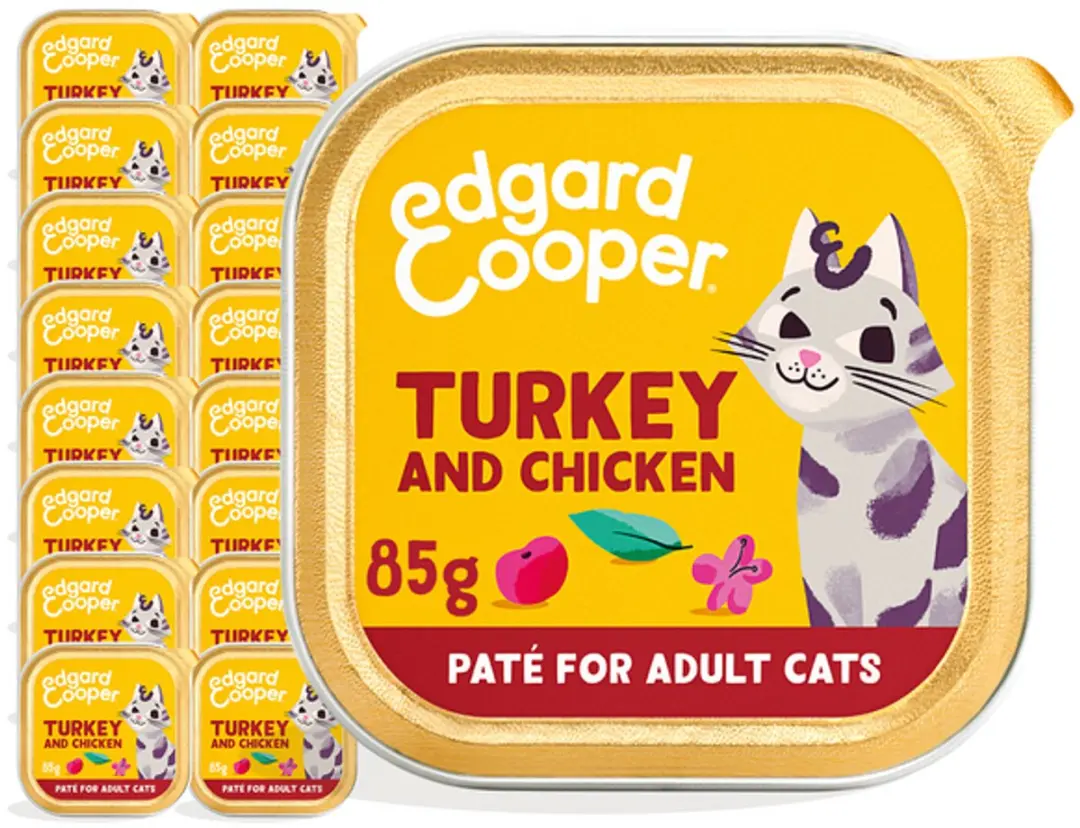 Edgard & Cooper Natvoer Gesteriliseerde Kat 85g x16