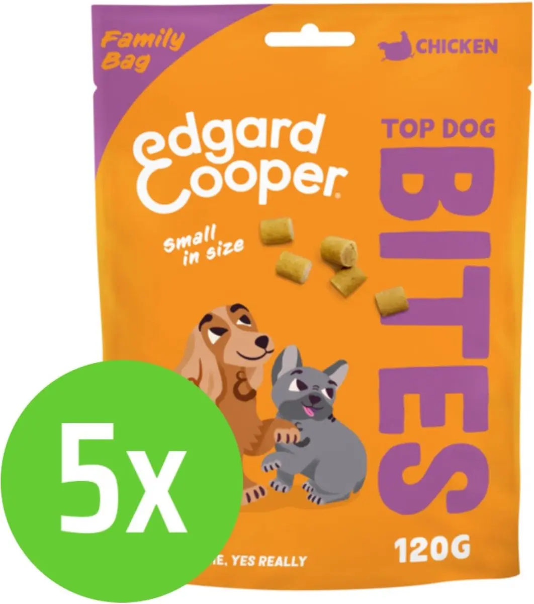 Edgard & Cooper Bite Chicken Small 120 gram