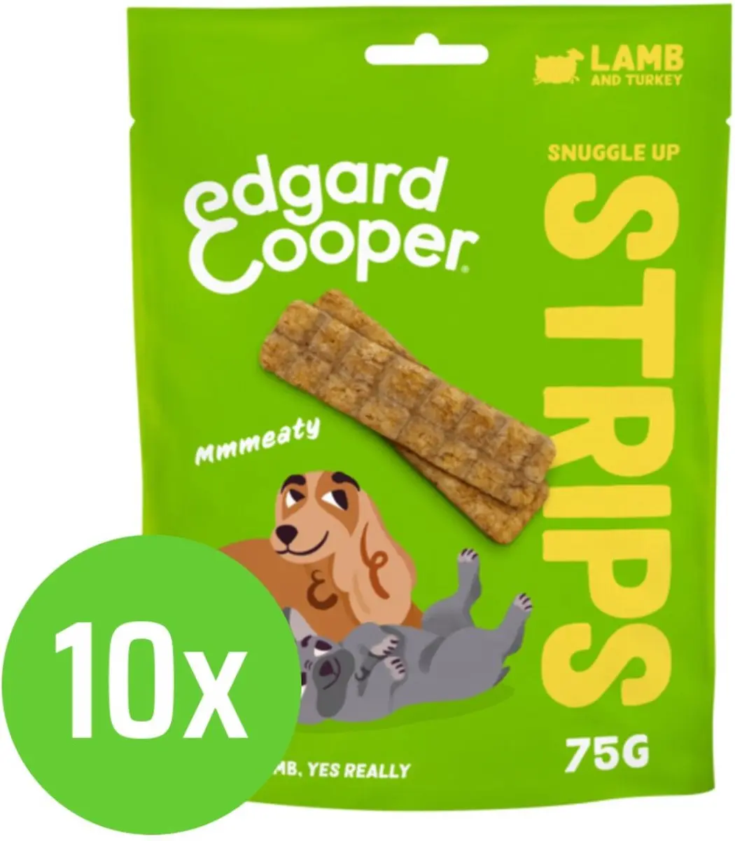 Edgard & Cooper Strips Lamb 75 gr
