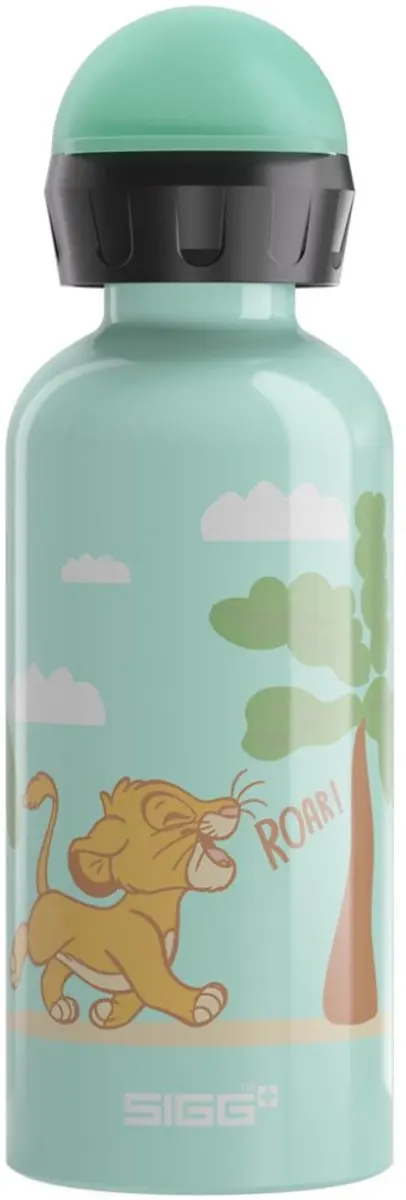 SIGG drinkfles Simba Roar 0,4l aluminium kindvriendelijk multicolor.