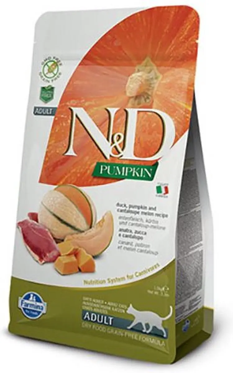 N&D Farmina Kat Pumpkin Eend & Meloen Adult 1,5kg