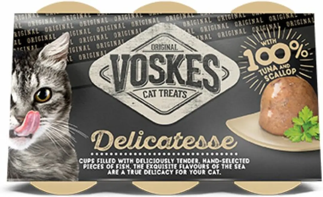 Voskes Tender Pieces Tonijn & Sint-Jakobsschelp 25g - 12x - afbeelding 6 van 6
