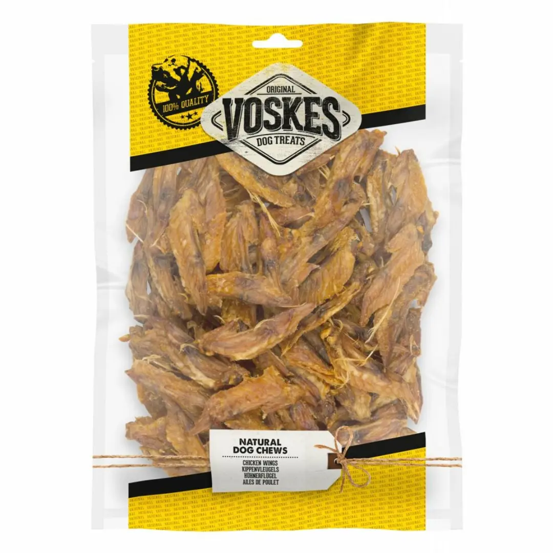 Voskes Hondensnacks Kippenvleugels 500g