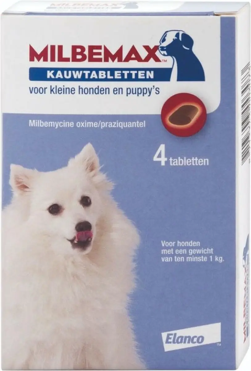 Milbemax Kauwtablet Ontworming Kleine Hond