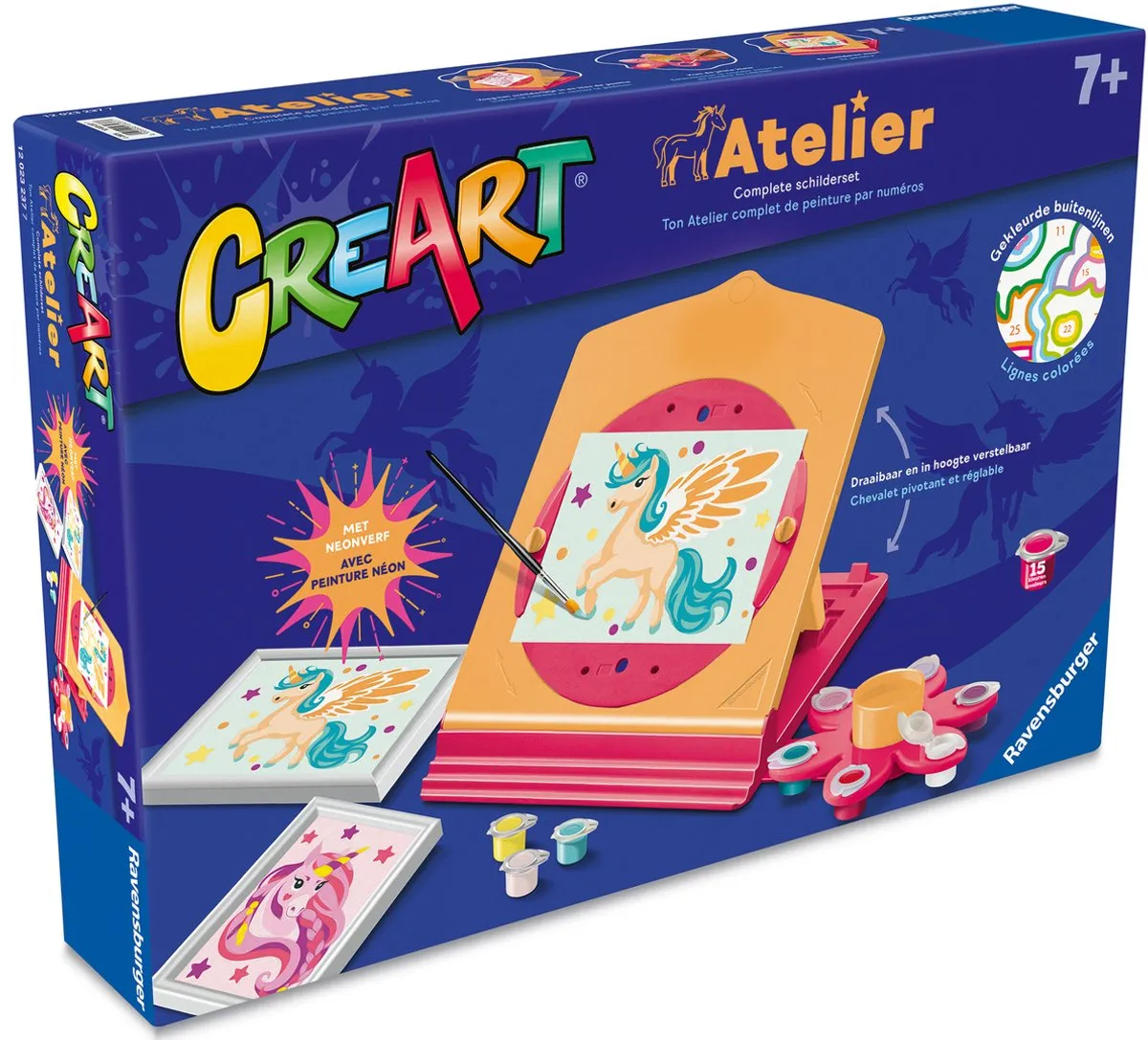 Ravensburger Schilderen op Nummer Atelier Complete Schilderset - Meerkleurig