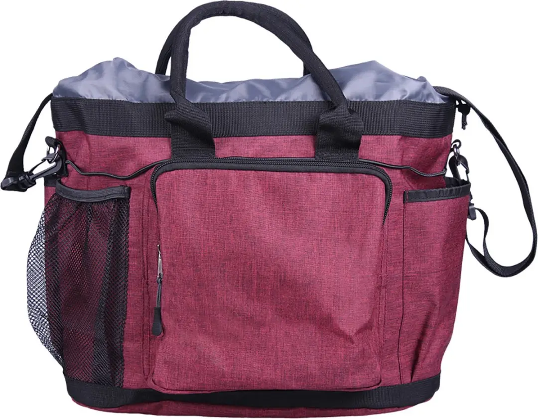 QHP Cap & Poetstas Bordeaux - 36x21x27cm - afbeelding 3 van 3