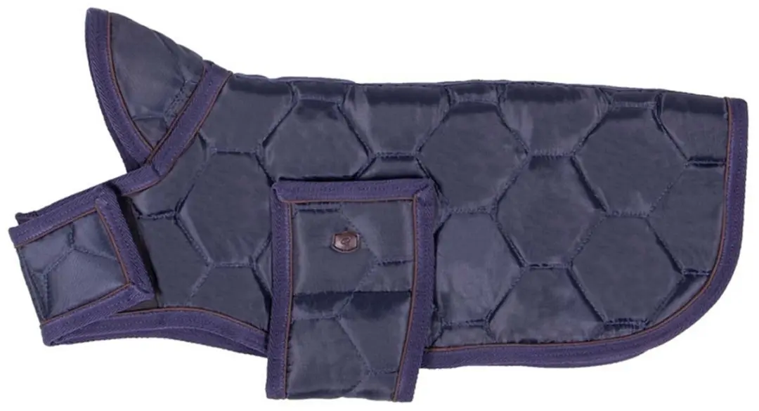 QHP HondenDeken Classy Blue