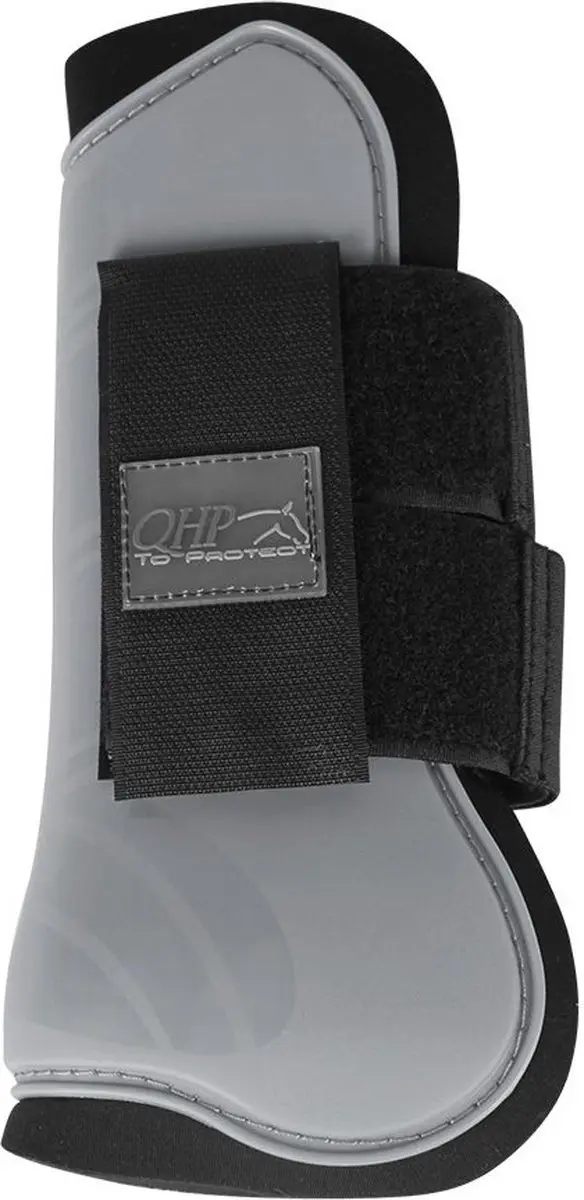 QHP Peesbeschermers Pony Grijs - 2 Stuks - afbeelding 5 van 5