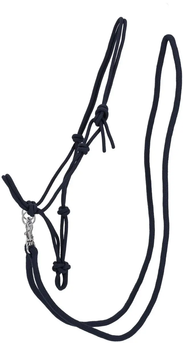 QHP TOUWHALSTER COLOR MET TEUGEL Donkerblauw