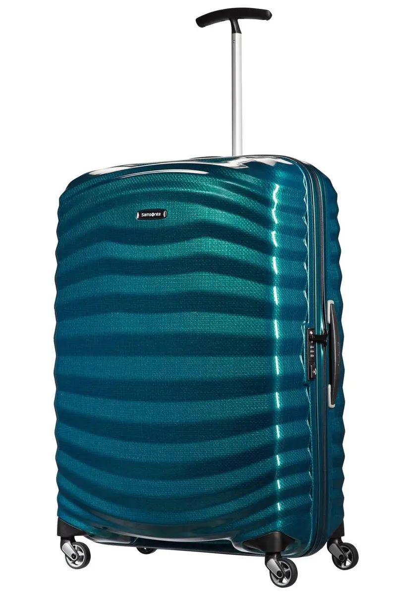 Samsonite Lite-Shock Spinner 75 Reiskoffer 98.5L - Petrol Blue
