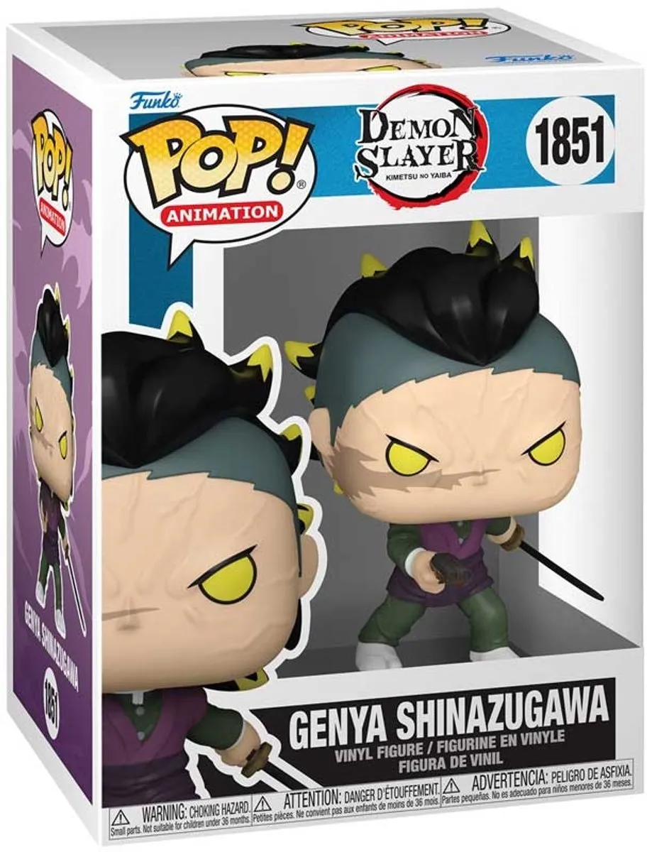 Funko Pop! Demon Slayer Genya Shinazugawa - Vinyl Figuur