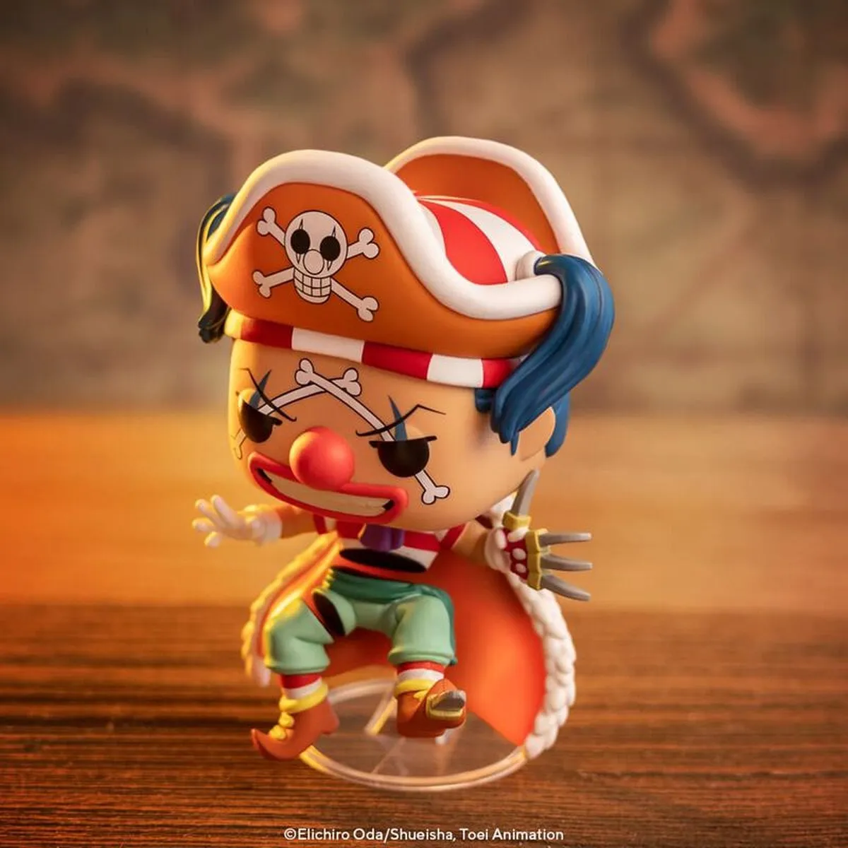 Funko Pop! One Piece Buggy the Clown Exclusief Grail Rare 66428 - Multicolor