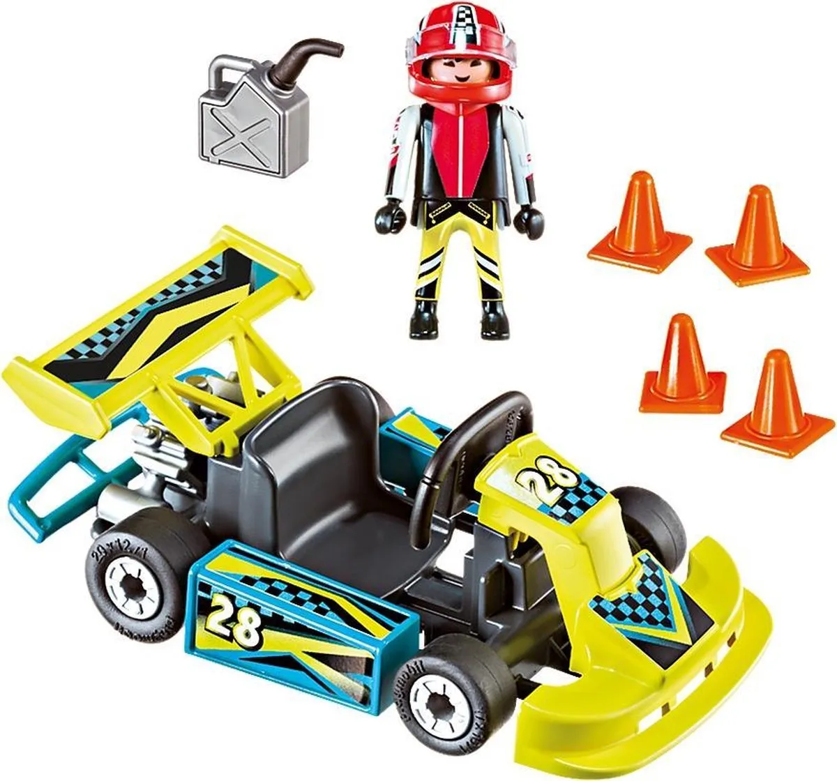 Playmobil City Action Go-Kart 9322 - Speelfiguur - Multicolor