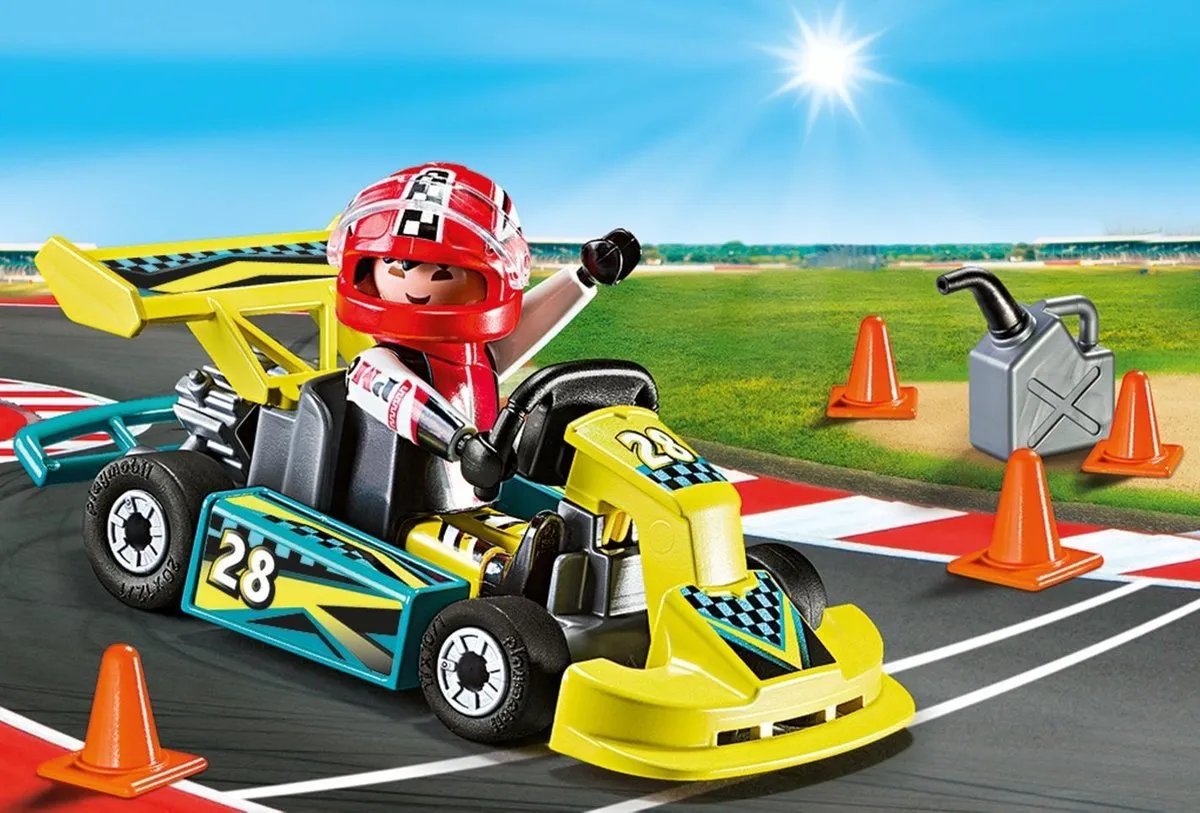 Playmobil City Action Go-Kart 9322 - Speelfiguur - Multicolor
