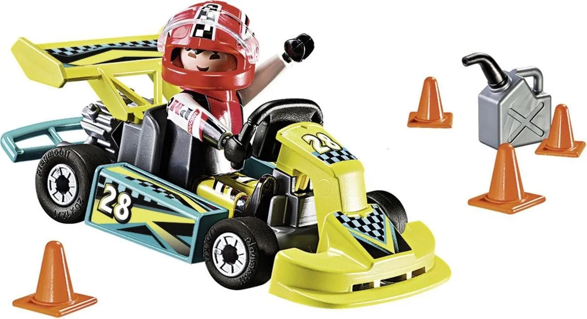 Playmobil City Action Go-Kart 9322 - Speelfiguur - Multicolor