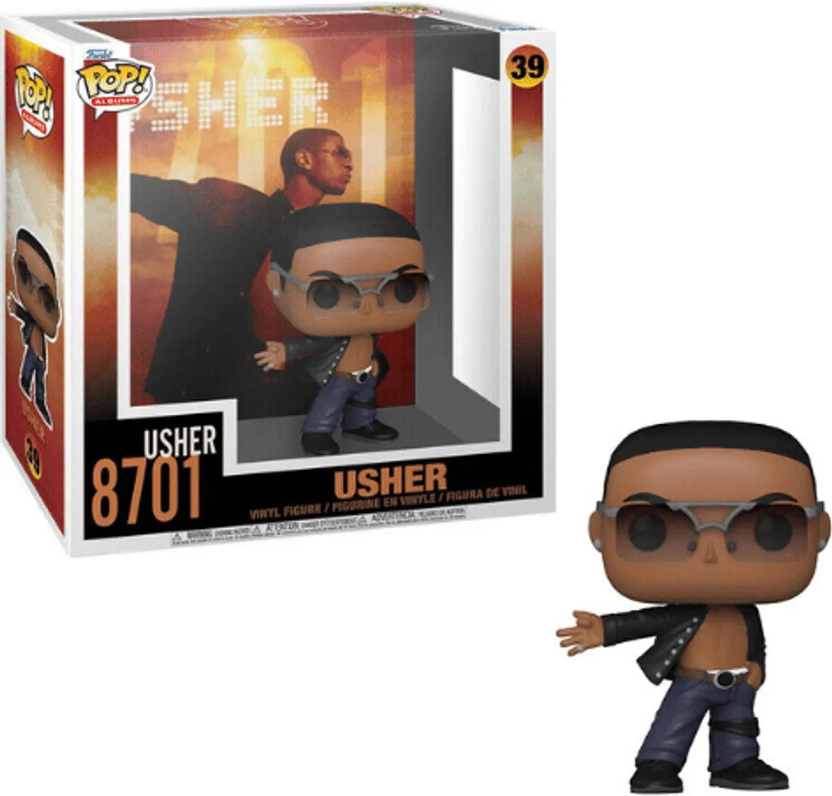 Funko POP! Usher Album 8701 Verzamelfiguur - 9 cm - Multicolor - afbeelding 6 van 6