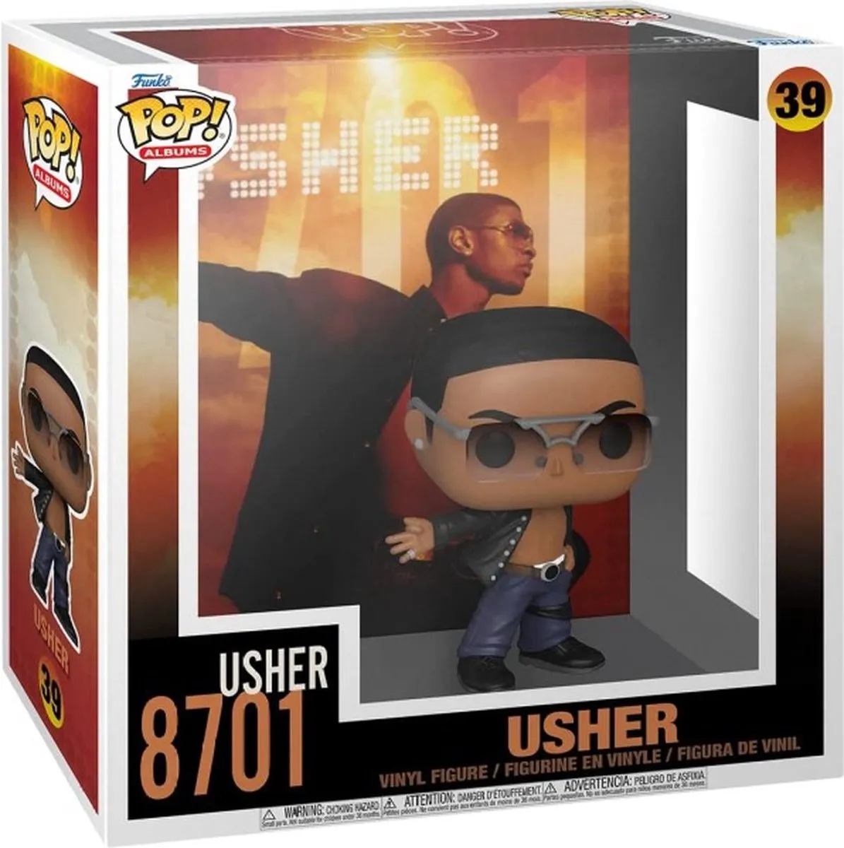 Funko POP! Usher Album 8701 Verzamelfiguur - 9 cm - Multicolor