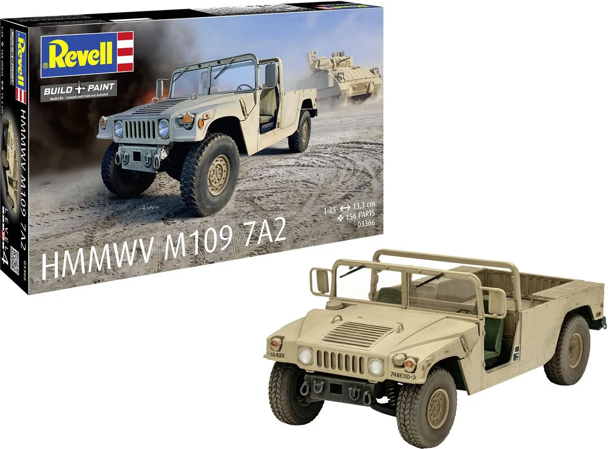 Revell 03366 Humvee M1097A2 Modelbouwpakket