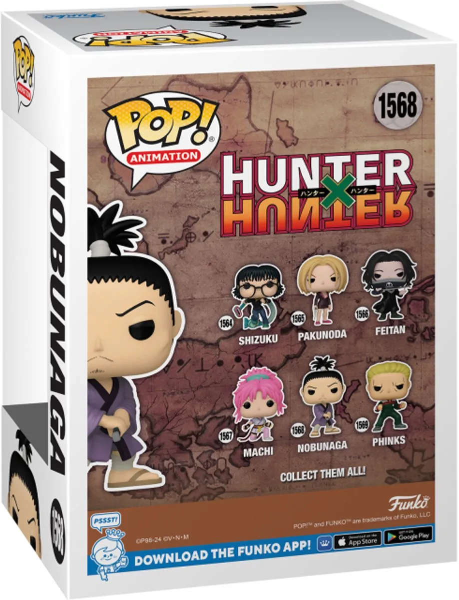 Funko Pop! Hunter x Hunter Nobunaga 75588 - Vinyl Figuur - Meerkleurig