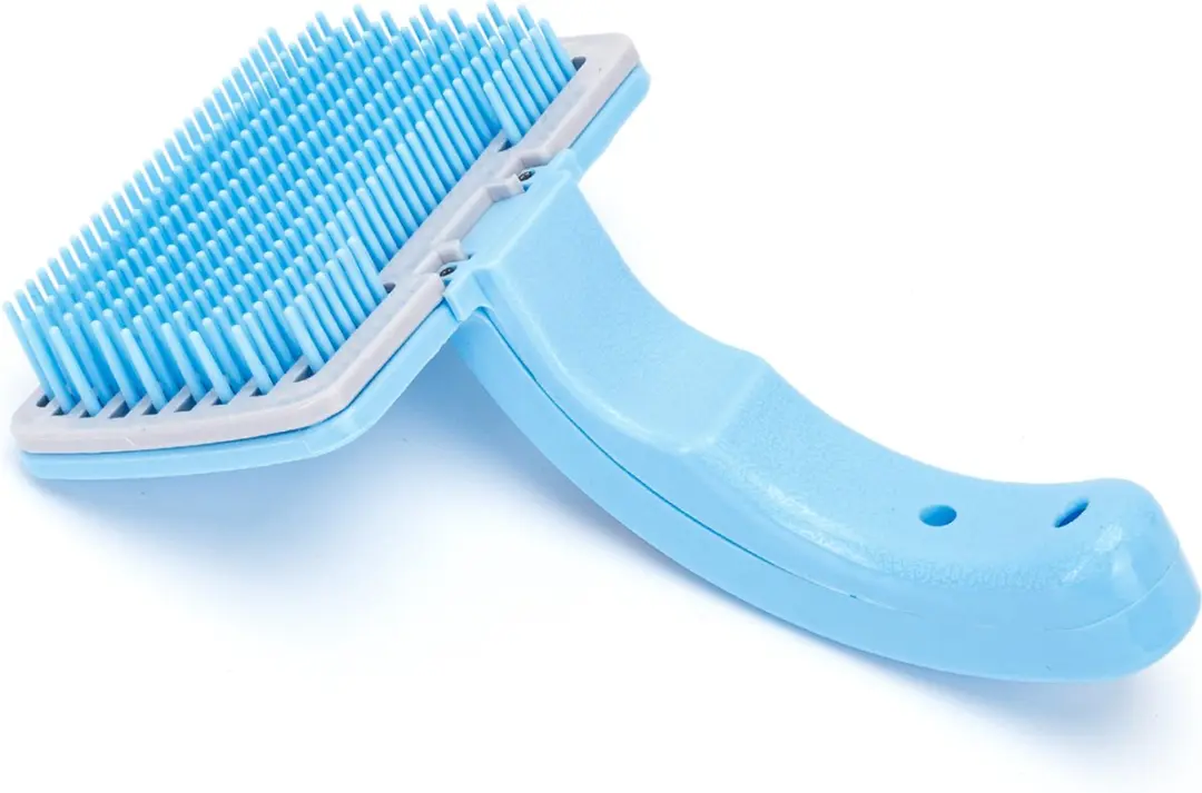 Nobleza Zelfreinigende Dierenborstel Blauw